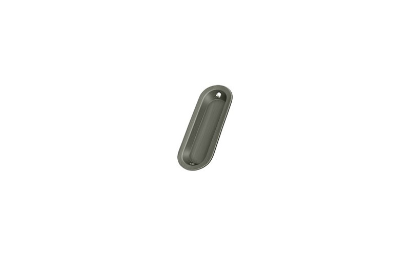 Flush Cup / Bin Pull, Antique Nickel