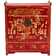 Red Lacquer Altar Cabinet - Courtyard