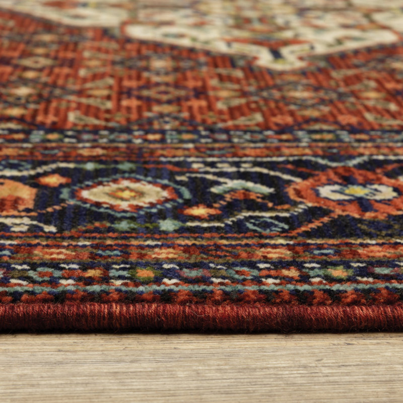 Collinsville Performance Oriental Indoor Rug, Runner 2' x 6'
