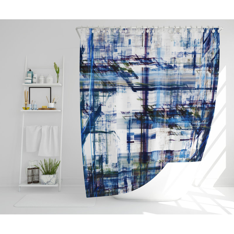 Frink Polyester Shower Curtain, 177cm H x 177cm W