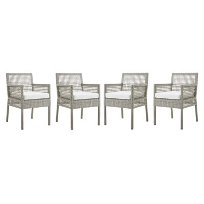 Fauteuil de salle à manger d'extérieur Aura
