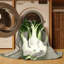  Washable Fennel Vegetables Area Rug-203287675