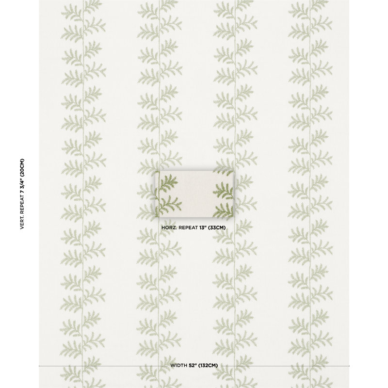 Tissu de broderie Eloise, Tanné
