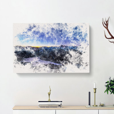 Jasper National Park In Canada - Wrapped Canvas Print