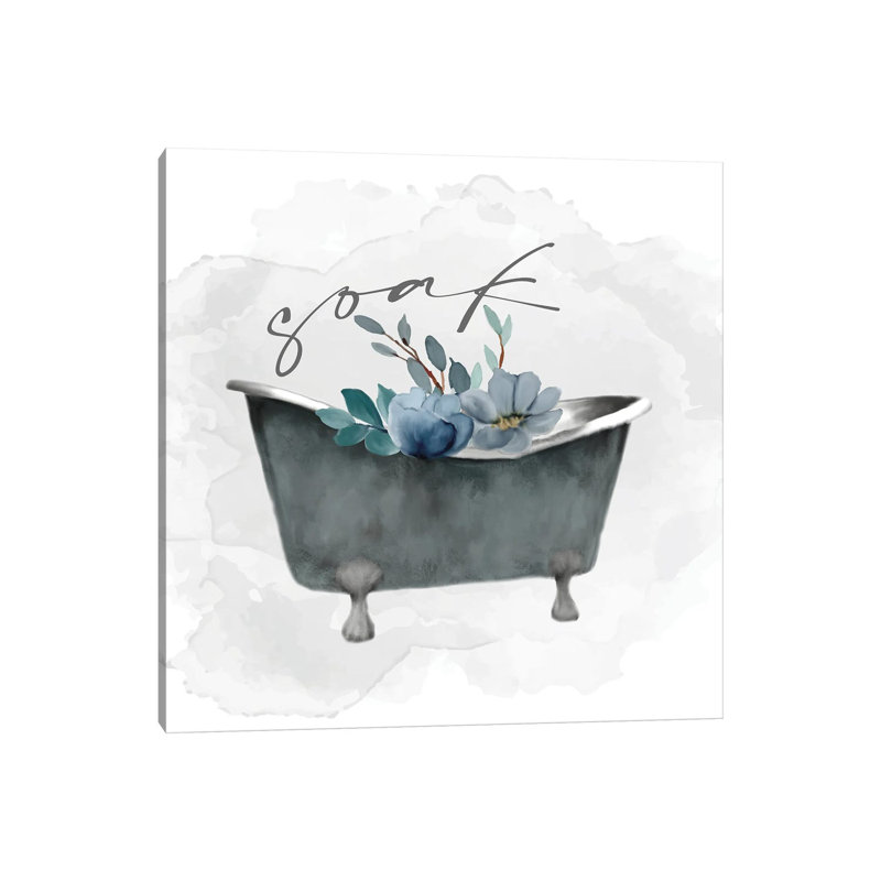 Wash Your V by Kimberly Allen - Wrapped Canvas Gallery-Wrapped Canvas Giclée, 30.48 cm H x 30.48 cm W