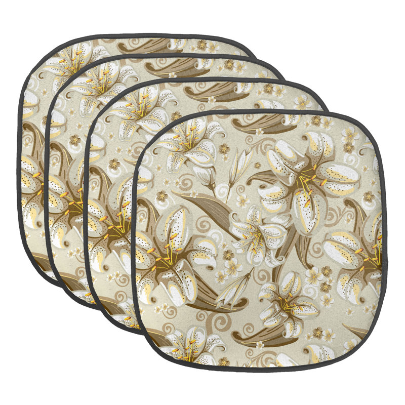 Coussin de siège papillon