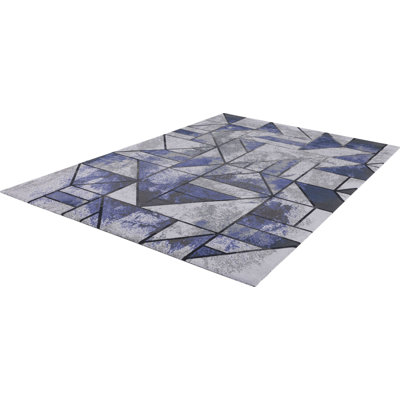 Angles Geometric Area Rug