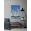 «Palm Tree Backdrop», impression sur toile tendue-2102560949