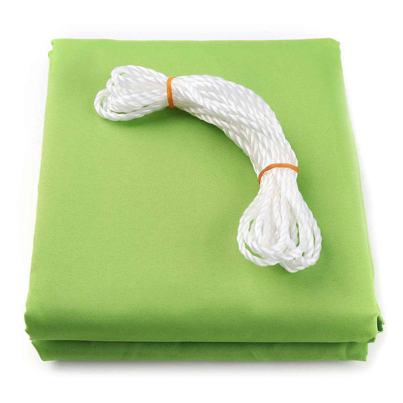 10'x13' Rectangle Shade Sail, Green