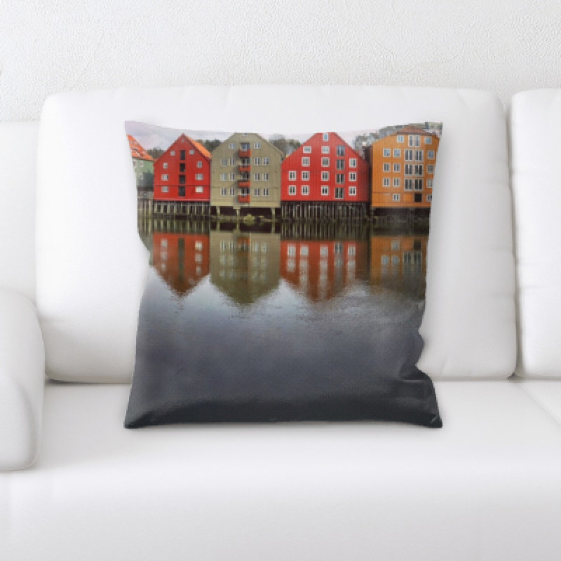Microsuede Throw Pillow