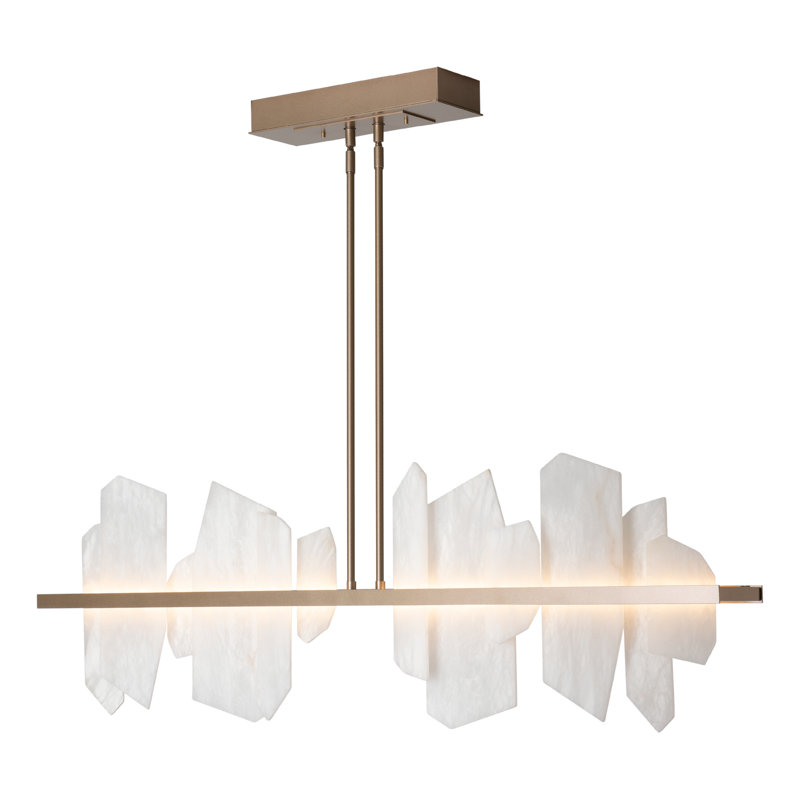 Luminaire suspendu Volterra, Or doux