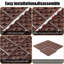 Carreaux de terrasse en plastique emboîtables-124467587