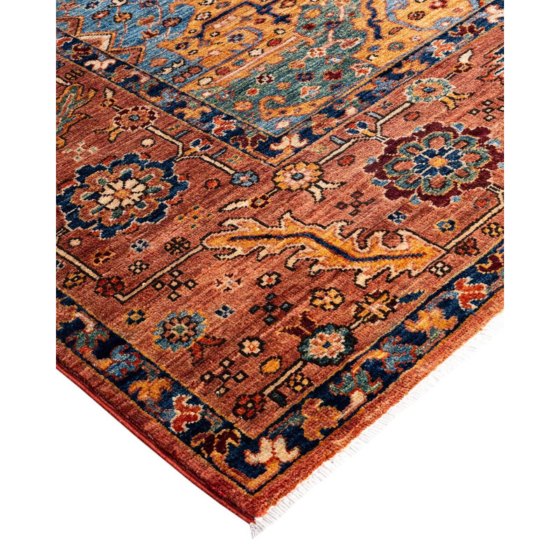 Serapi One-of-a-Kind 8' 2" X 9' 11" Hand Knotted Area Rug
