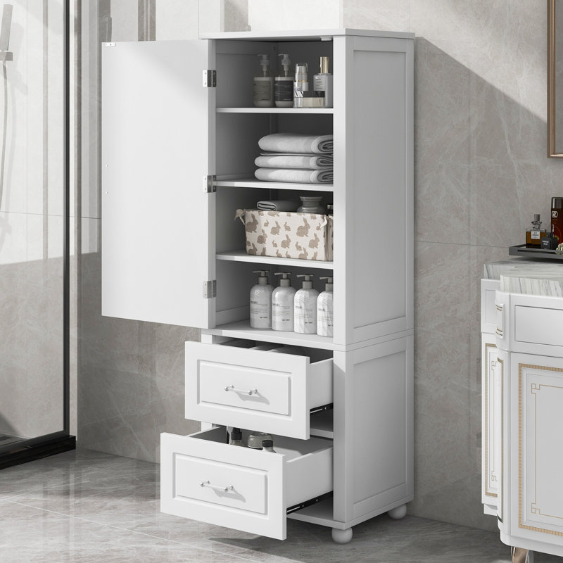 Grande armoire de rangement pour salle de bain