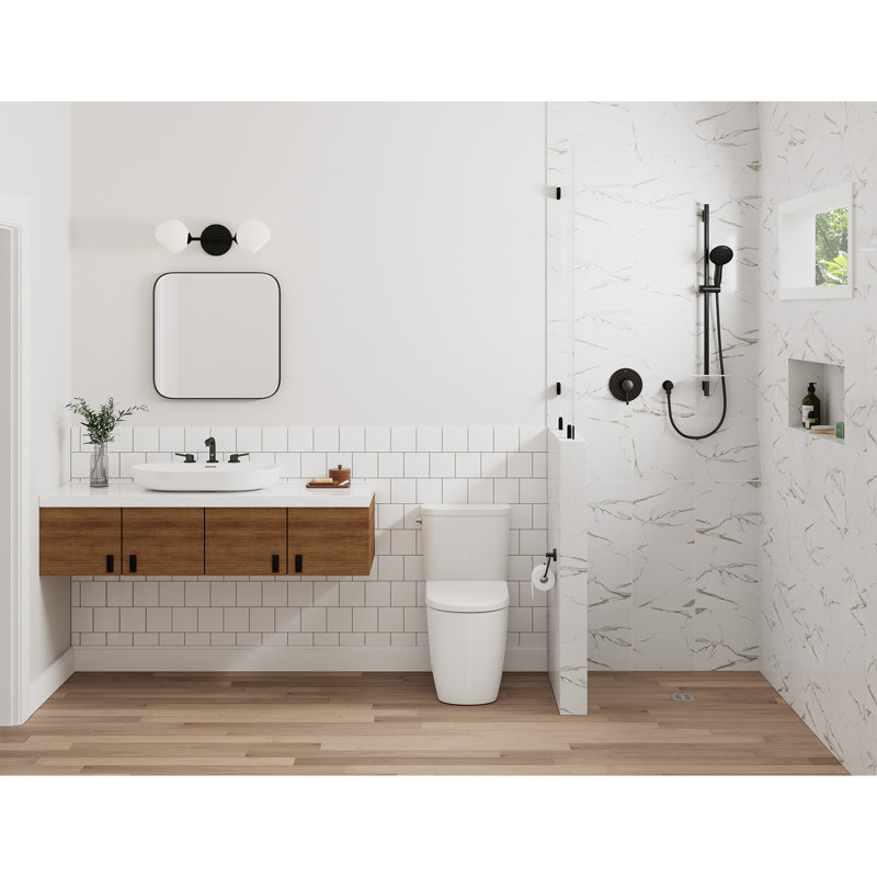Tempesta 110 Round 2-Spray Hand Shower, Matte Black