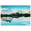 « quiet eaux », reproduction de photo sur verre