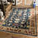 Sergent Hand Knotted Wool/Cotton Oriental Rug in Navy