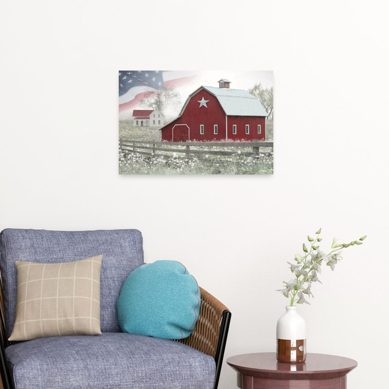 Art mural américain American Modern, 16" H x 24" W