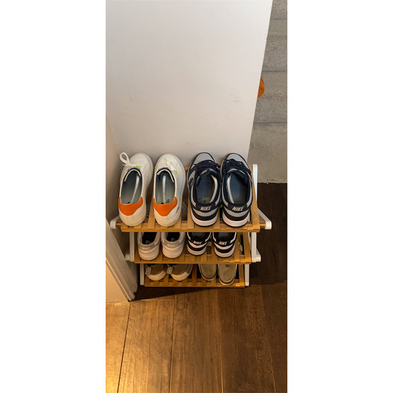 6 Pair Shoe Rack