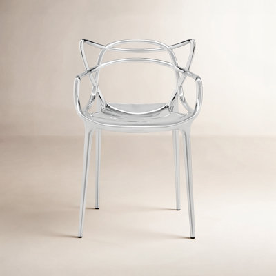 Masters 18.11'' H Metal Stacking Armchair