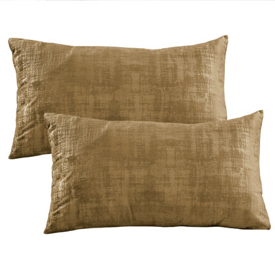 Textured Velvet Textured Rectangular Pillow Cover