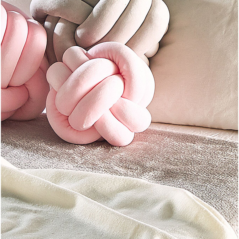 Fowlerville Novelty Cushion, Pink/Grey