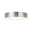 Musa 6-in Black dimmable LED Flush Mount-725467727