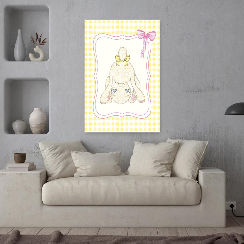 Contemporary Art Whimsical Contemporary Art, 36" H x 24" W