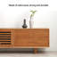 Meuble télé en bois de cerisier de style nordique-548213149