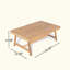 Table basse de patio en bois d'acacia