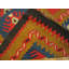 Tribal Floral Design Antique Flat Woven Turkish Room Size Kilim Rug