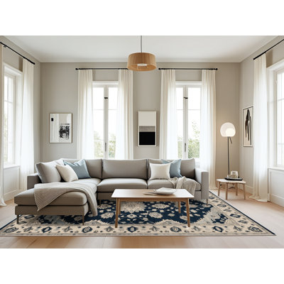 Tapis beige surteint lavable à la machine