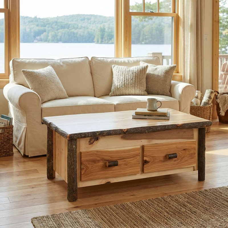 Table basse Fireside Lodge Hickory, Espresso