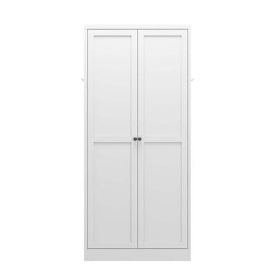 Tall Kitchen Pantry Cabinet with Doors and Adjustable Shelves, Perfect for Storage and Organization in Any Room, White