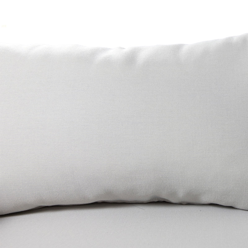 Lit de jour CLAREMONT 3 SEATER, Gris clair, Teck