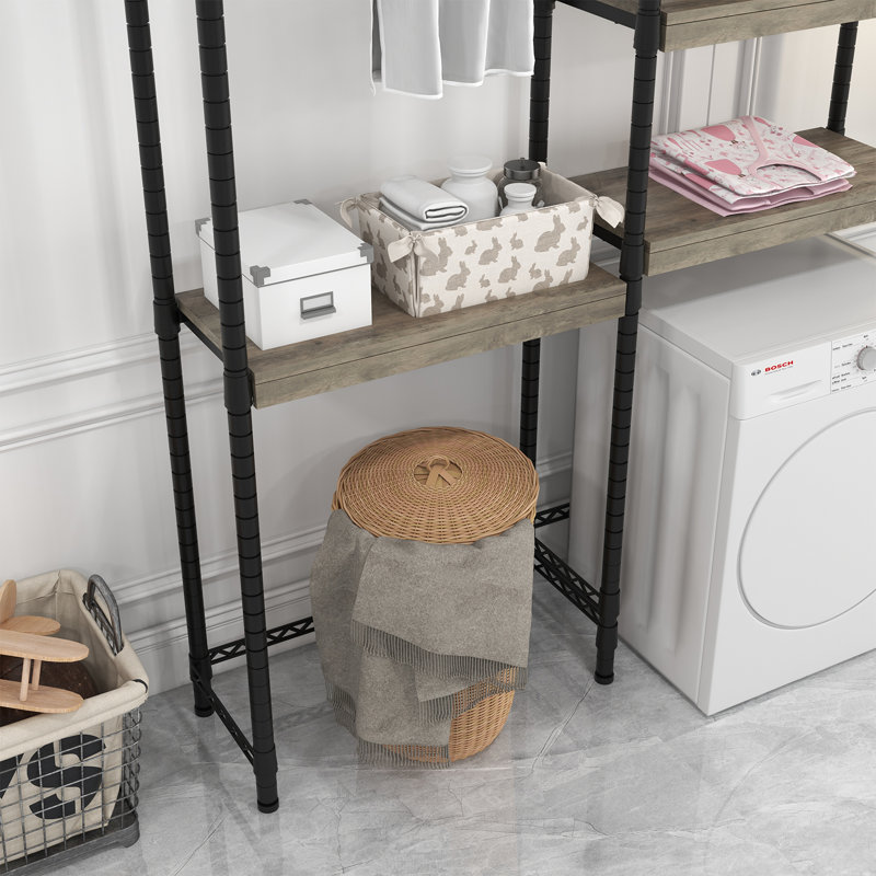 Metal Storage Rack, 188cm H x 160cm W x 30.5cm D