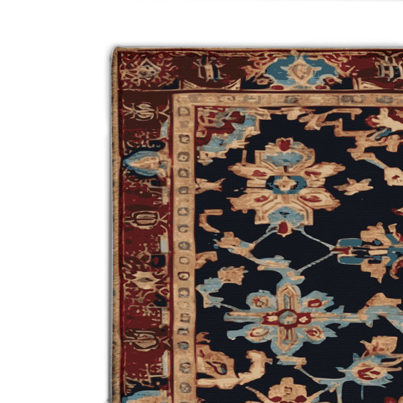 Tapis turc intérieur / extérieur beige, Rectangulaire 2 pi x 3 pi