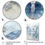 «Blue Butterfly Whispering Wings I», art mural papillon-279746347-279746346