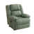 Green Faux Leather
