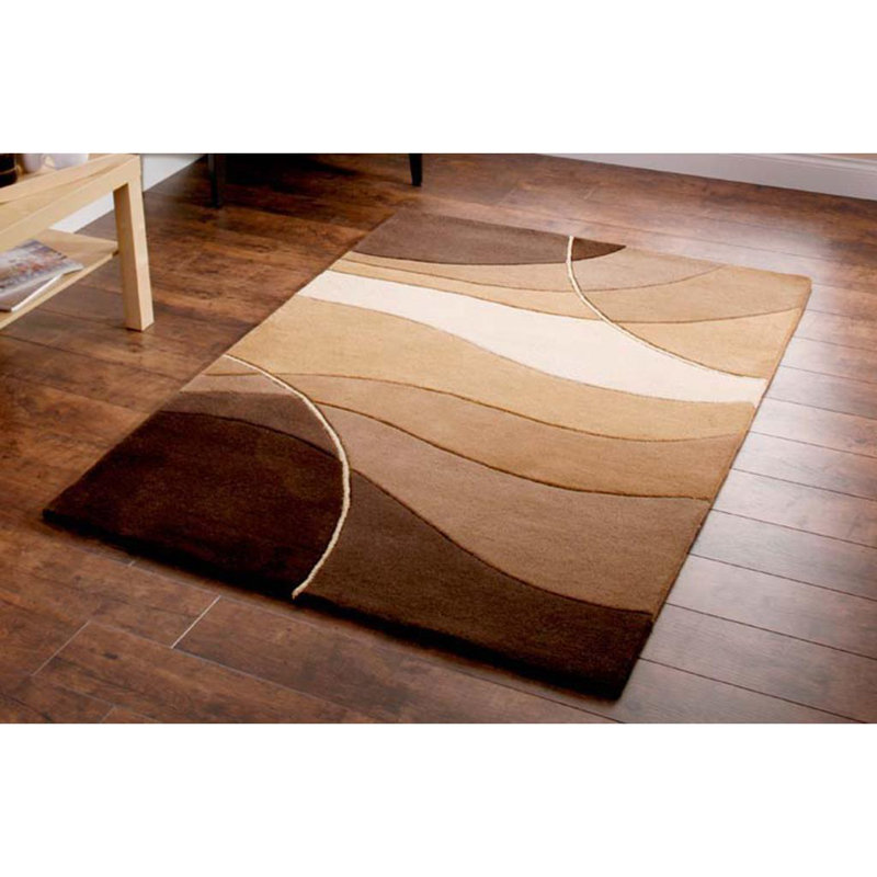 Azarious Rectangle Abstract Area Rug, Rectangle 90 x 150cm