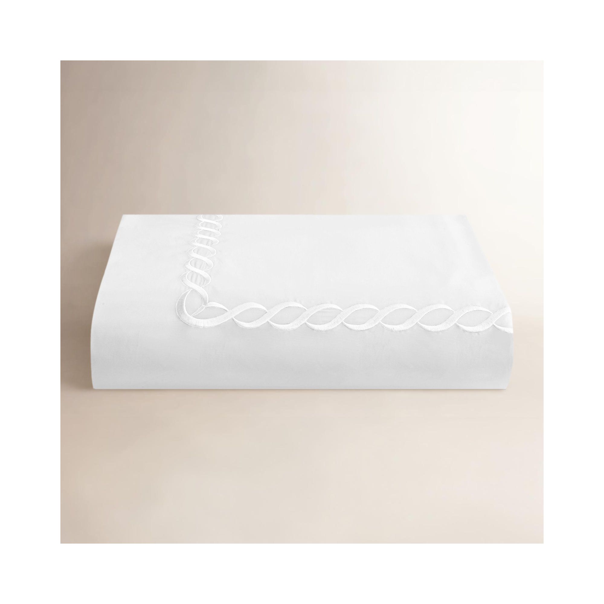 Lily TENCEL Percale Duvet Cover, White, King Duvet Cover