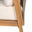 Chaise à structure en bois avec coussin moelleux et accoudoirs courbés-827898556