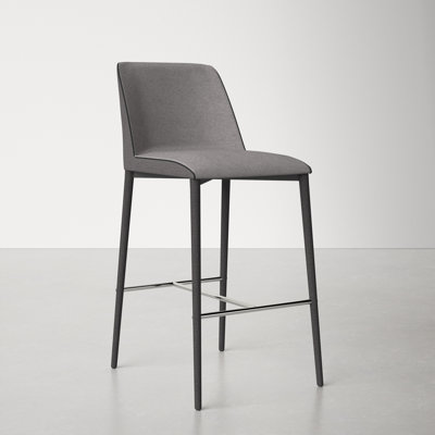 Renee Upholstered Stool with Metal Frame