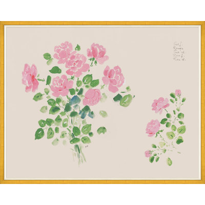 Rose Bouquet Print by Paule Marrot