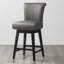 Alanys Swivel Upholstered Counter Stool-1113779959