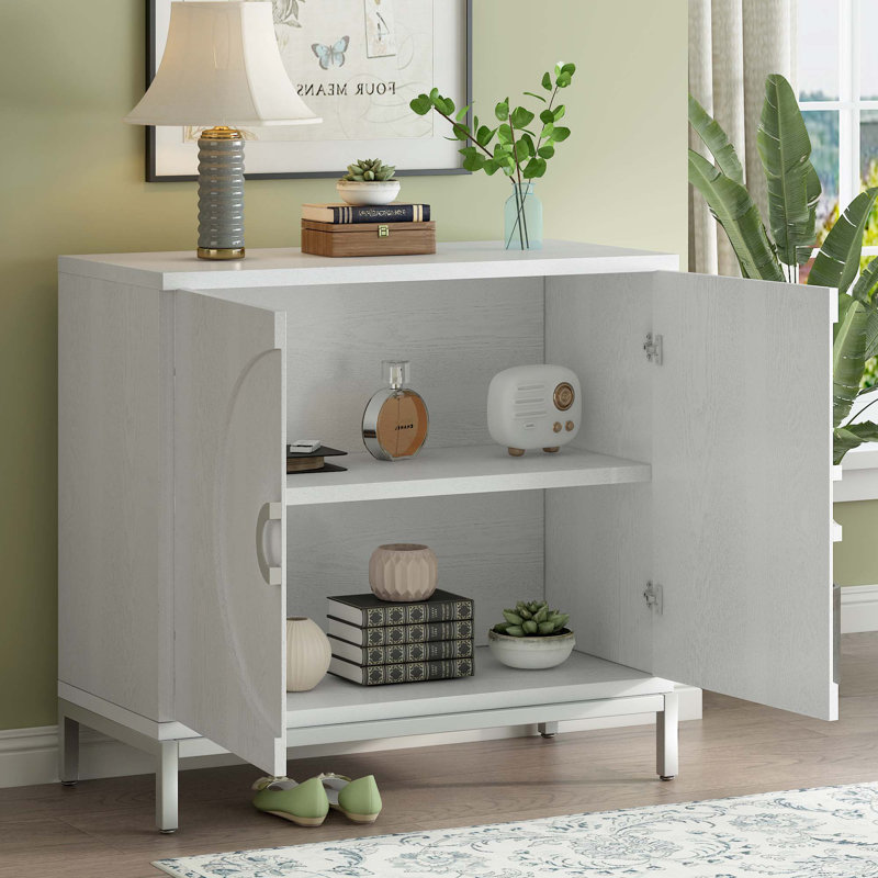 Armoire de rangement Marycatherine, Blanc