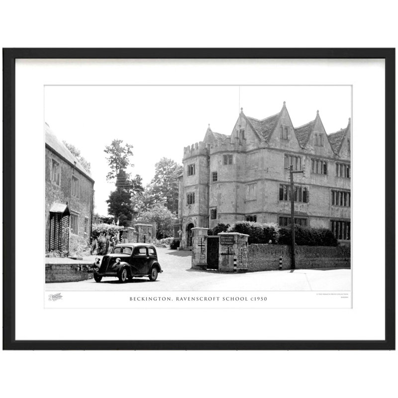 Beckington, Ravenscroft School C1950 - Single Picture Frame Print, 60cm H x 80cm W x 2.3cm D