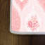 Tapis rose / ivoire en polyester tissé à la machine Benbow-116868641