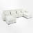 6 - Piece Upholstered Sectional-969666104