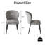 Chaise rembourrée en tissu de qualité supérieure avec pieds en acier au carbone de qualité supérieure-1835096895